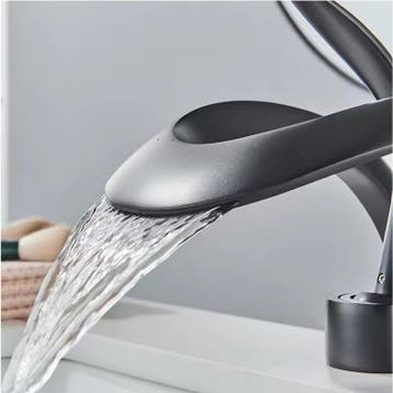 Waterval wastafelkraan warm en koud messing, Huis en Inrichting, Verzenden, Nieuw