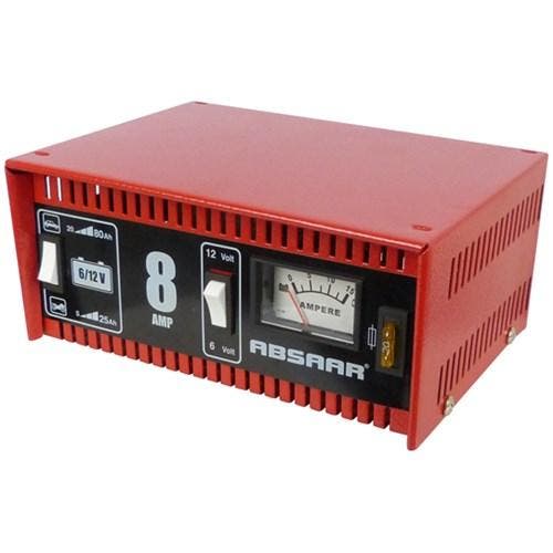 Absaar Acculader 8A 6/12V A/M Ampm, Computers en Software, Laptop-opladers, Verzenden