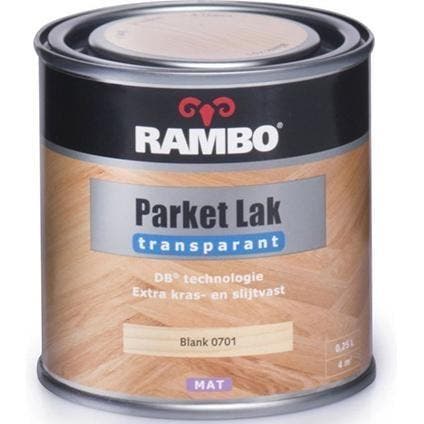 Rambo Parket Lak Acryl Mat - Blank 701 - 2,5 Liter, Doe-het-zelf en Verbouw, Verf, Beits en Lak, Lak, Overige kleuren, Nieuw, Minder dan 5 liter