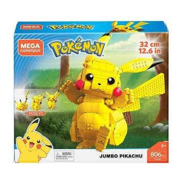 Mega Construx Pokémon Jumbo Pikachu, Verzenden, Nieuw