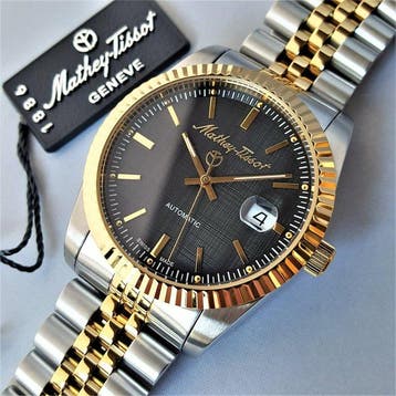 Mathey-Tissot - Swiss Automatic - Cyclops Loupe - Sun Bezel, Nieuw