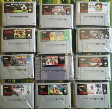 Nintendo - Snes - Super Nintendo lotto 12 videogames -, Nieuw