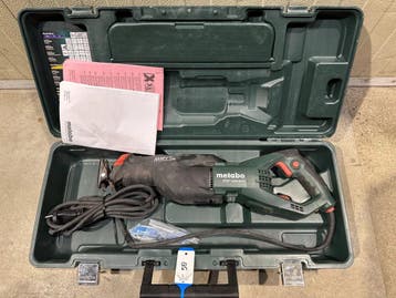Metabo SSEP 1400 MVT reciprozaag - 606178500 Nr.58, Ophalen of Verzenden, Gebruikt