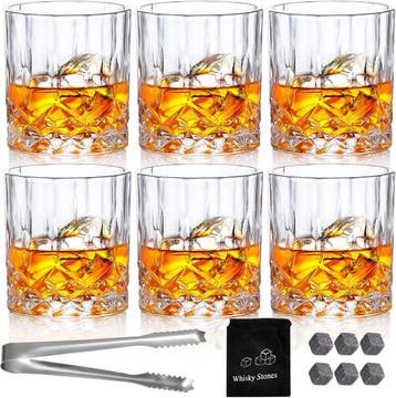 Kristal Whisky Tumblers - Tweedekansje | OP=OP, Glas of Glazen, Nieuw, Ophalen of Verzenden, Glas