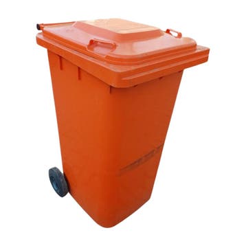 240 liter container/kliko, gebruikt  (Rood), Ophalen of Verzenden, Gebruikt