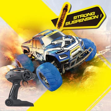 Exost RC X-Bash Terreinwagen 1:12 - RC voertuig, Ophalen of Verzenden, Zo goed als nieuw