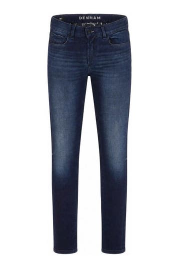 Denham Broek in maat W32 L32 Blauw, Verzenden, Gedragen, Blauw, Denham