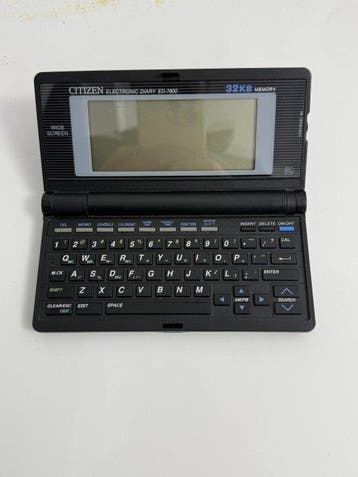 Citizen ED-7800 Electronic Diary and Calculator - Computer, Nieuw