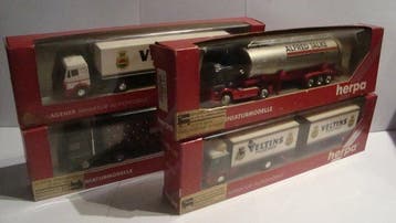 Herpa H0 - Modeltreinvoertuigen (4) - Set van 4, Hobby en Vrije tijd, Nieuw