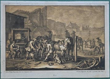 Georg Philipp, I Rugendas (1666 /1742) - Christian Rugendas