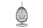GI Panama swing egg - Carbon Black/Zand, Tuin en Terras, Tuinstoelen, Verzenden, Nieuw, Overige materialen