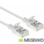 ACT Witte 7 meter LSZH U/FTP CAT6A datacenter slimline, Verzenden, Nieuw