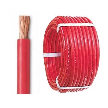 Accukabel 50 mm² rood, Ophalen of Verzenden, Nieuw