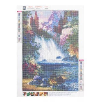 Malatec Diamond Painting Waterval – Breng Rust met Creati., Ophalen of Verzenden, Nieuw