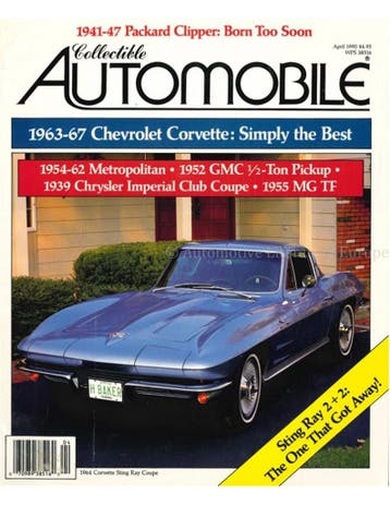 1990 COLLECTIBLE AUTOMOBILE MAGAZINE 06 ENGELS, Boeken, Nieuw, Author