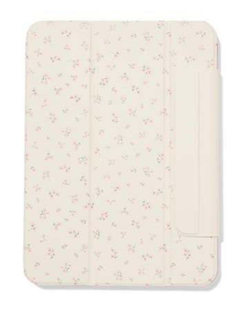 HEMA Beschermhoes iPad 25x18.5x1.3cm ruffles bloemen, Computers en Software, Verzenden, Nieuw