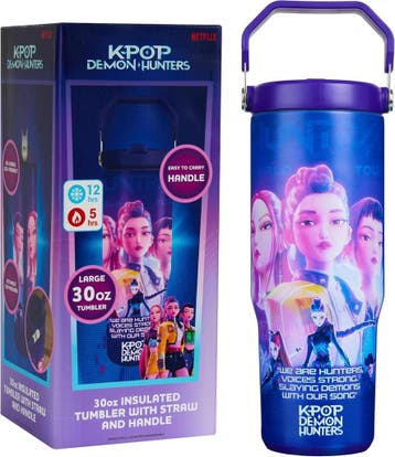 Isolatiebeker 850ml KPop | Tweedekansje | OP=OP, Ophalen of Verzenden, Zo goed als nieuw