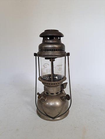 petromax - Lantaarn - 829 - Metaal, Messing, Glas, Antiek en Kunst, Antiek | Wandborden en Tegels