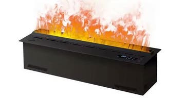 3D waterdamp haard met LED-vlam en afstandsbediening, Huis en Inrichting, Verzenden, Nieuw