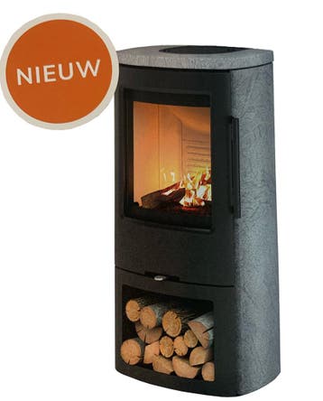 Termatech TT44CG houtkachel grijs, Huis en Inrichting, Ophalen of Verzenden, Nieuw, Hout, Vrijstaand