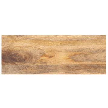Tafelblad Massief Mangohout 80x40cm | Retourdeal 34% Krt, Minder dan 50 cm, 50 tot 100 cm, Rustiek, Ophalen of Verzenden