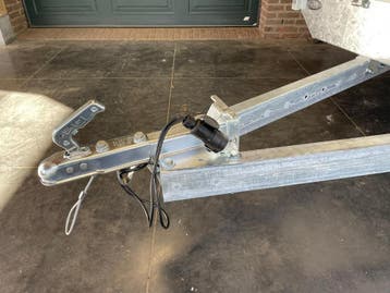 Syma plateauwagen ongeremd 310x156cm Nieuw!, Nieuw