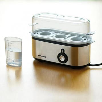 TIROSS Eierkoker voor 3 eieren met automatische uitschake..., Ophalen of Verzenden, Nieuw