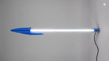 Lamp - UNIQUE Pen LED-lamp – Conceptueel Ontwerp Licht -