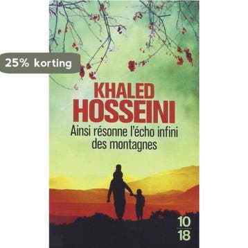 Ainsi résonne lécho infini des montagne 9782264063496, Verzenden, Gelezen, Hosseini