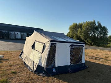 Jamet Jametic Panorama incl imperiaal en luifel zeer netjes!, Ophalen, Blauw, Aanwezig, Jamet