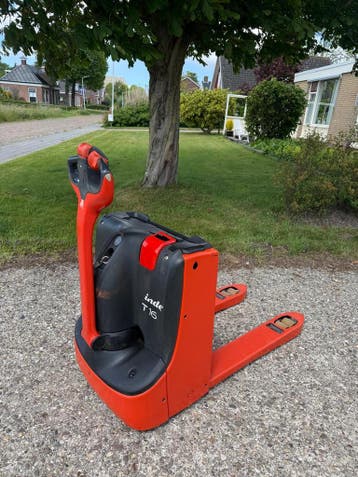 Nette Linde T16  palletwagen brede lepels 1600kg, Verzenden, Zo goed als nieuw
