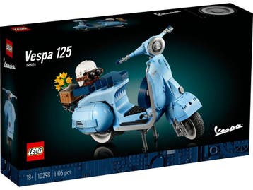 LEGO Vespa 125 - Bouwset voor Volwassenen - 1106 onderdelen, Verzenden, Nieuw