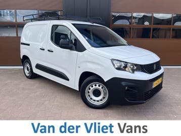 Peugeot Partner L1H1 | Financial Lease voor 162 p/mnd, Gebruikt, Euro 6, Overige carrosserieën, Wit