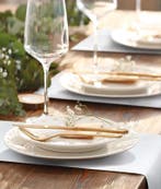 Tafellopers White Wit 30x132cm Treb SP, Verzenden, Nieuw, Overige kleuren, Tafelkleed of Tafelzeil