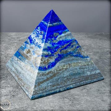 Koninglijke lapis-lazuli-piramide – Symbool voor wijsheid,