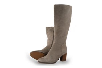 Nelson Laarzen in maat 39 Beige, Kleding | Dames, Schoenen, Hoge laarzen, Verzenden, Beige, Zo goed als nieuw