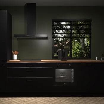 Zwarte keuken Cuba 29546, Verzenden, Nieuw