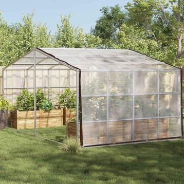 vidaXL Plantenhoes Doorzichtig 7 x 5 m PE, Verzenden