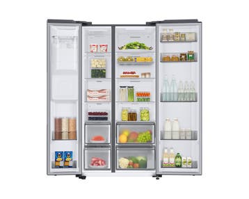 Samsung Amerikaanse Koelkast RS68CG883DS9 178cm - Zilver, Ophalen of Verzenden, Nieuw
