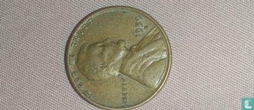 Verenigde Staten 1 cent 1959 (D), Postzegels en Munten, Munten | Amerika, Verzenden, Losse munt