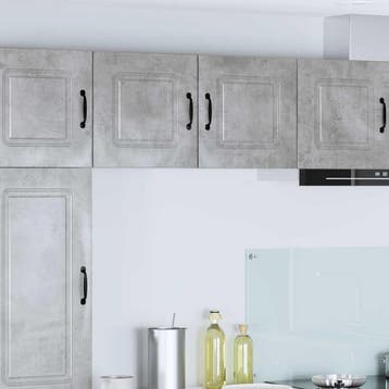 vidaXL Vaatwasserpaneel Kalmar Beton Grijs 40 x 31 x 40 cm, Huis en Inrichting, Verzenden, Nieuw, Grijs