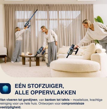 Samako Steelstofzuiger Draadloos 450W - Kruimeldief - 4, Ophalen of Verzenden, Zo goed als nieuw