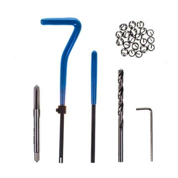 M5 X 0.8 Draadreparatie Set - Helicoil Set - Schroefdraad Re, Auto diversen, Autogereedschap, Ophalen of Verzenden, Nieuw