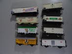 Diverse H0 - Modeltrein goederenwagon (8) - 8 stuks, Nieuw
