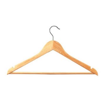 Benson Houten kledinghangers - brede schouders - broeksta..., Ophalen of Verzenden, Nieuw