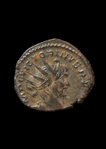 Oud-Romeins Brons Antoninianus van Victorinus (Zonder