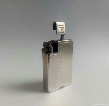 Dunhill Savory petrol lighter 1930s- silver plated -, Nieuw