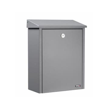 Allux 200 wandbrievenbus staal - basaltgrijs, Verzenden, Nieuw