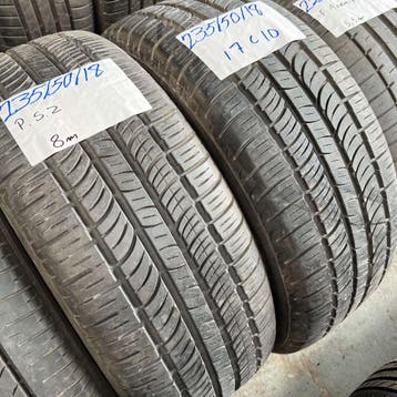 2 x Pirelli Scorpion Zero 235-50-18 Zomerbanden 8mm, 18 inch, Gebruikt, Ophalen of Verzenden, 235 mm