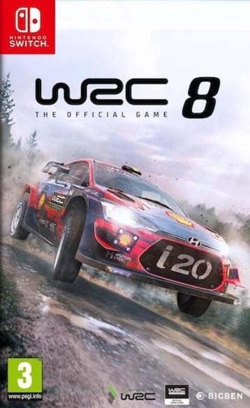 WRC 8 (Buitenlands Doosje) (Switch Games), Spelcomputers en Games, Ophalen of Verzenden, Zo goed als nieuw